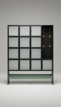 Modular Steel Entryway Organizer
