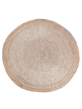 Flatweave Natural Jute Rug - 146 x 146 cm